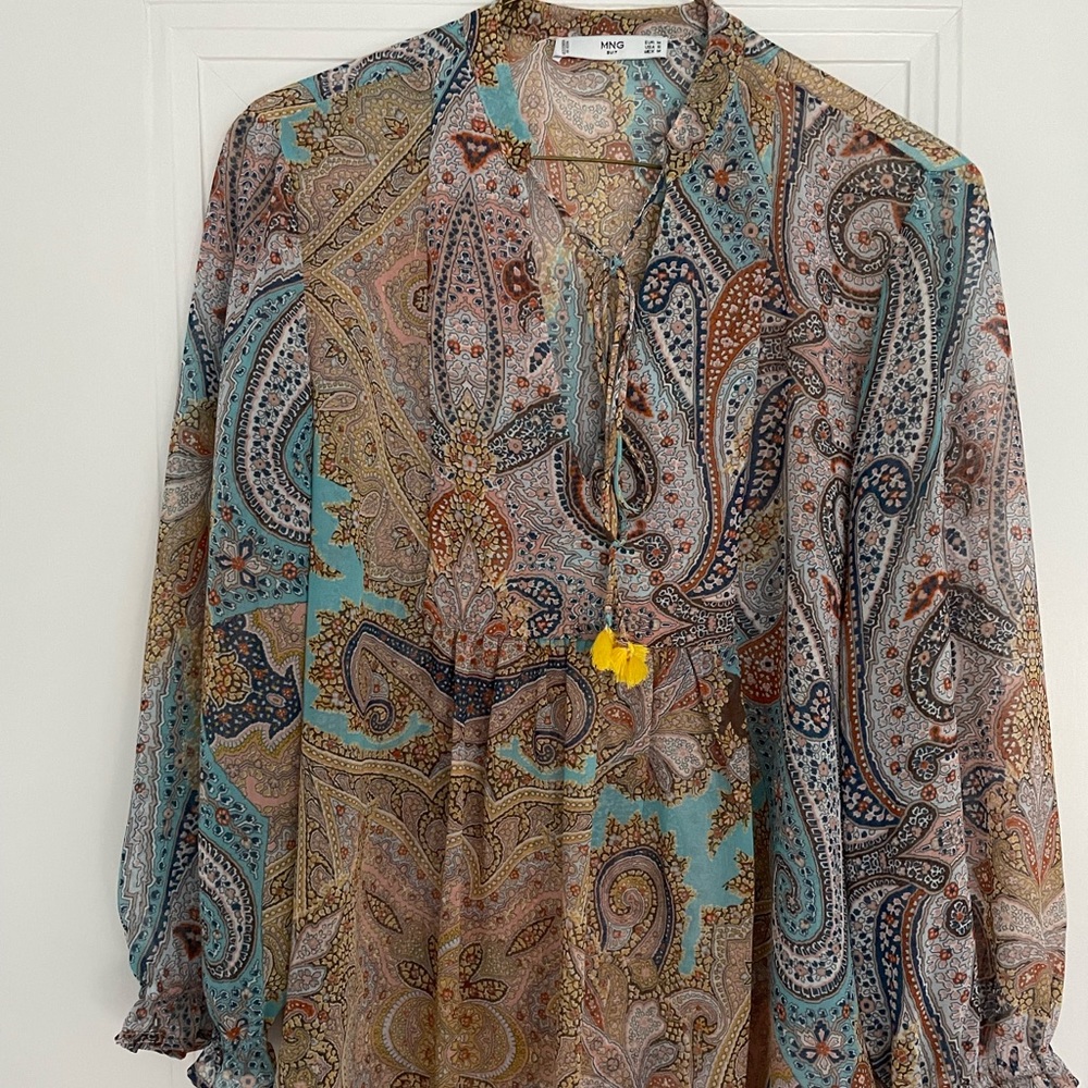Paisley blouse